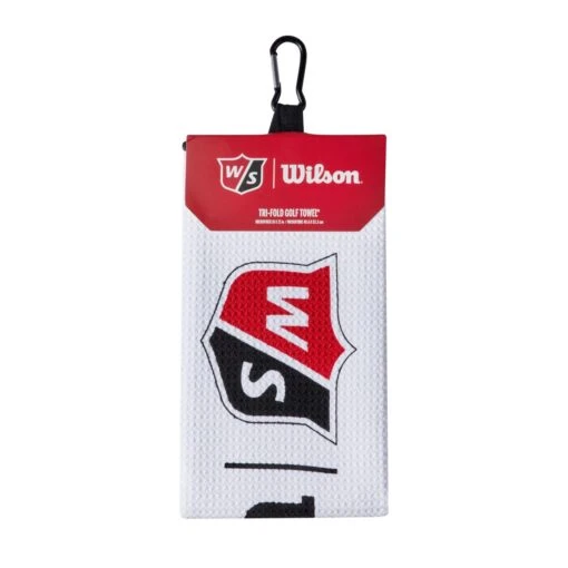 Wilson Staff Tri-Fold Handtuch -Golf Verkäufe WGA900010 0 WS TRIFOLD WH png cq5dam web 2000